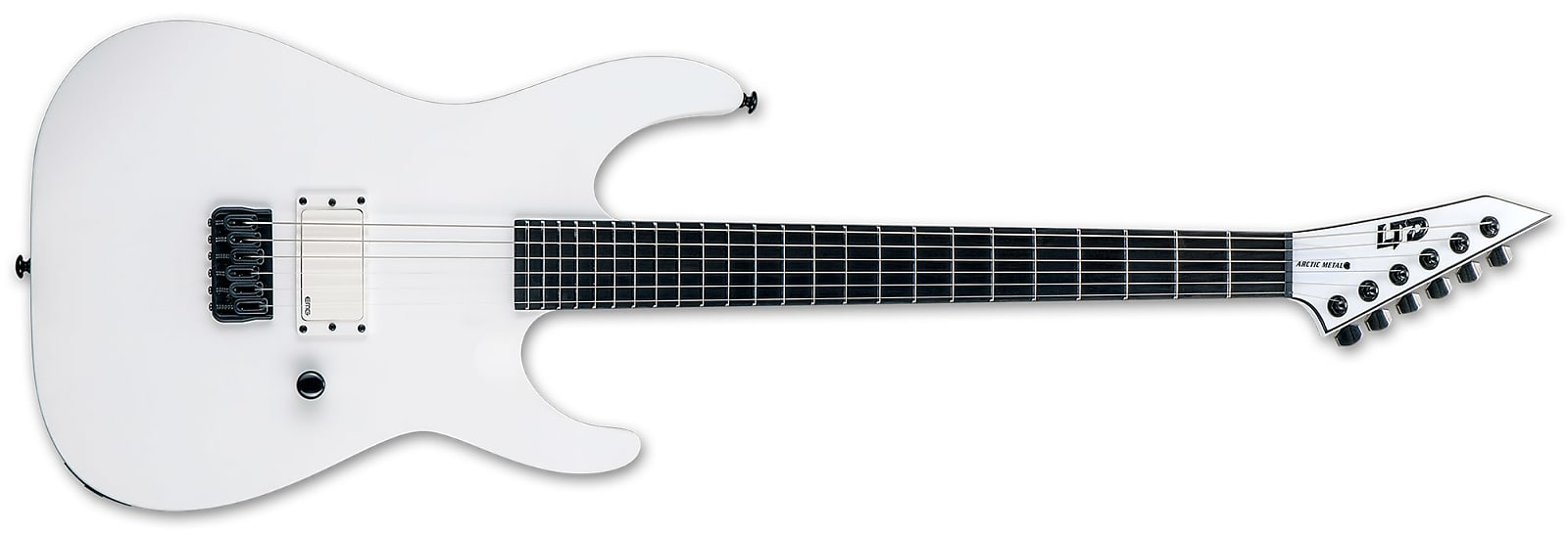 ESP LTD M-HT Arctic Metal - Snow White Satin