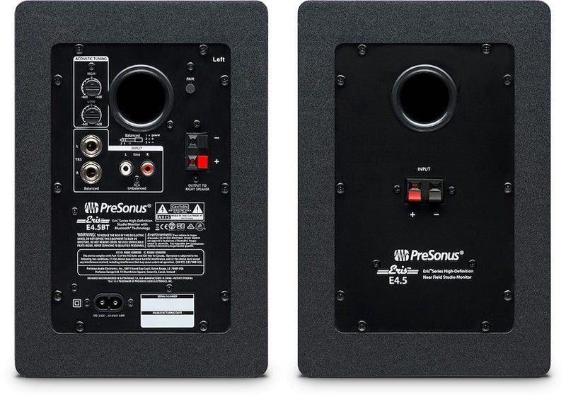 Presonus Eris E4.5BT - 2-Way 4.5" Studio Monitors with Bluetooth Technology