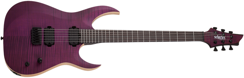 Schecter 462 Signature John Browne Tao-6 Electric - Satin Trans Purple