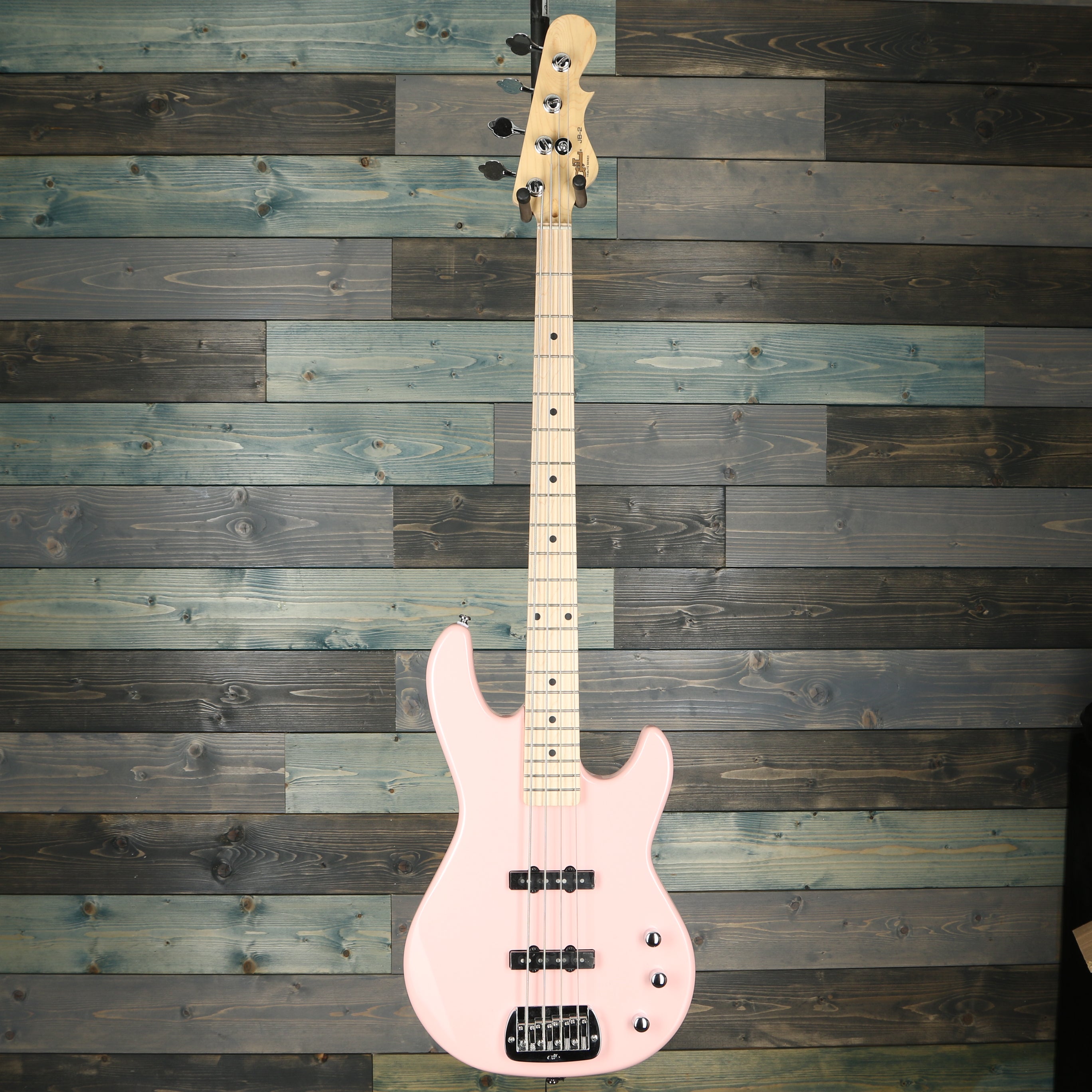 G&L Tribute JB-2 Series Bass Guitar - Shell Pink