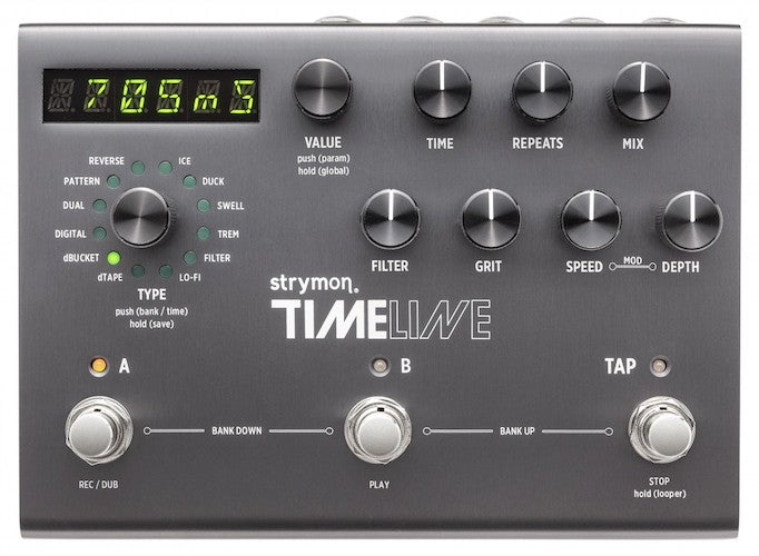Strymon TimeLine Multi-Delay Effect Pedal