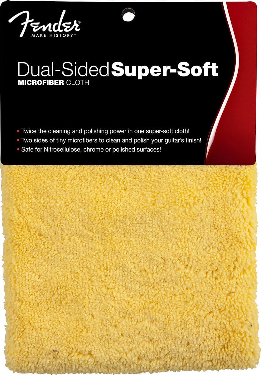 Fender Super-Soft, Dual-Sided Microfiber Cloth