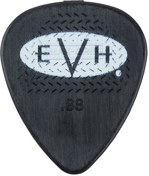 EVH® Signature Picks, Black/White, .88 mm, 6 Count