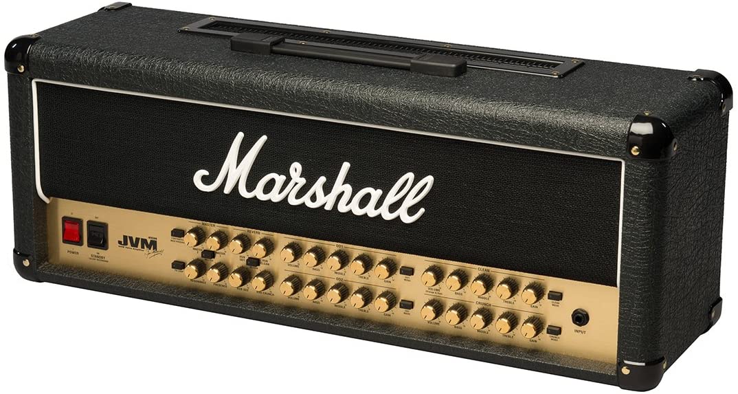 Marshall Amps JVM410H 100-Watt, 4 channel, all valve (5xECC83s, 4xEL34s) head