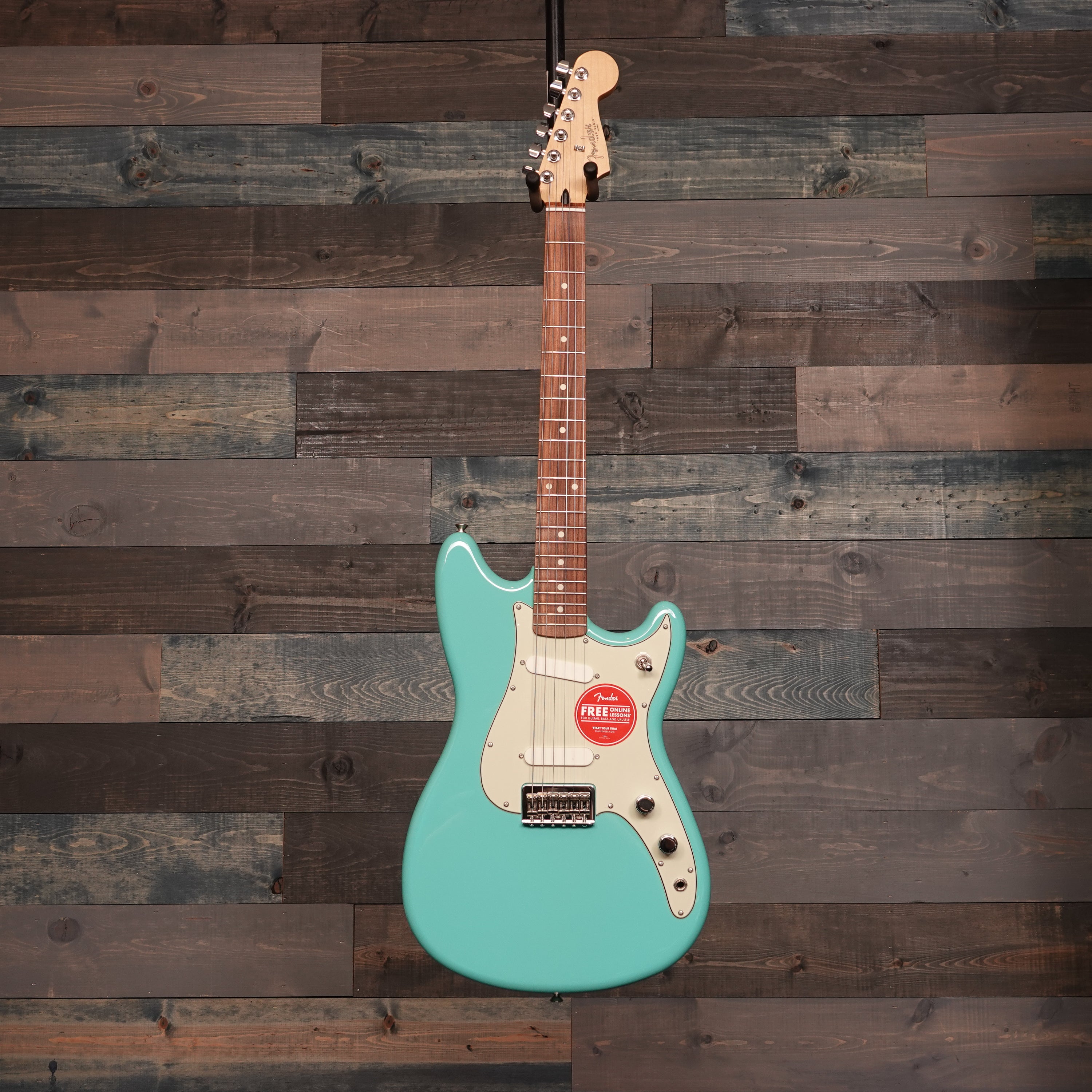 Fender Player Duo Sonic Pau Ferro Fingerboard, Seafoam Green