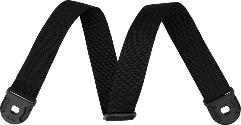 Fender Quick Grip Black Polypro Strap