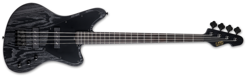 ESP LTD ORION-4 Bass Guitar - Black Blast w/Case