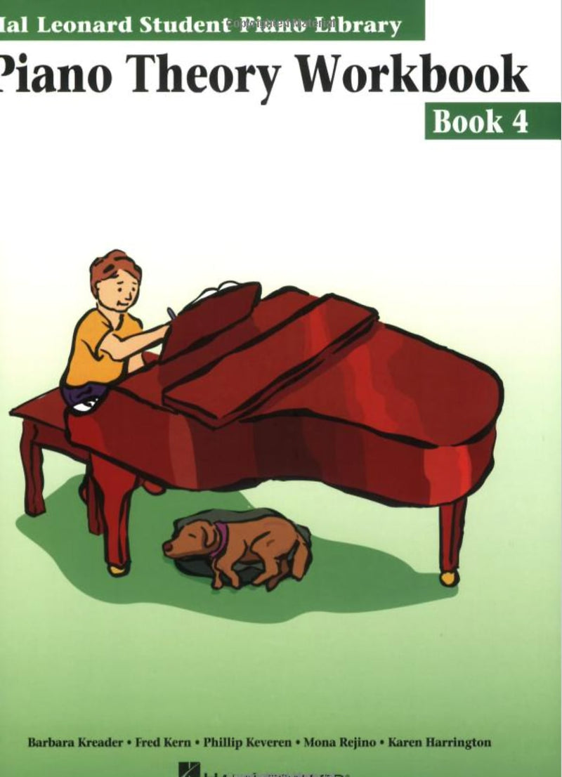 Hal Leonard Piano Theory Workbook - Book 4 Student Piano Library