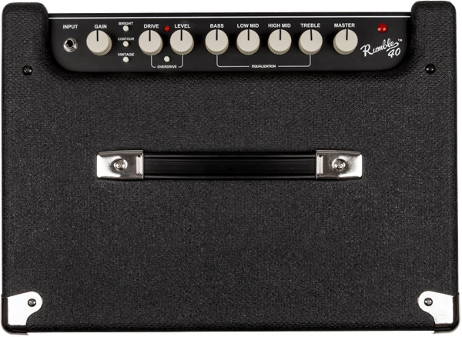 Fender Rumble 40 (V3), 120V, Black/Silver Bass Amplifier