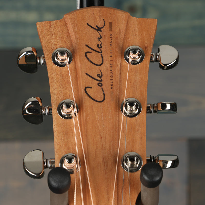 Cole Clark Fat Lady 1 Series FL1-BM Guitar, No Pickup - Bunya/Queensland Maple
