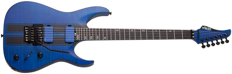 Schecter 1521 Banshee GT FR - Satin Trans Purple