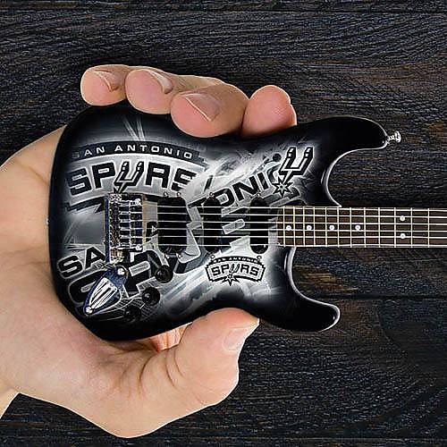 San Antonio Spurs 10'œ Collectible Mini Guitar