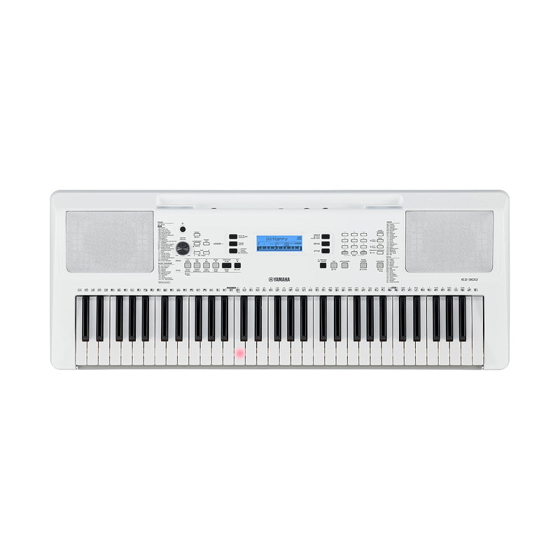 Yamaha EZ300 Portable Keyboard With Light Up Keys w/SKB2 Kit
