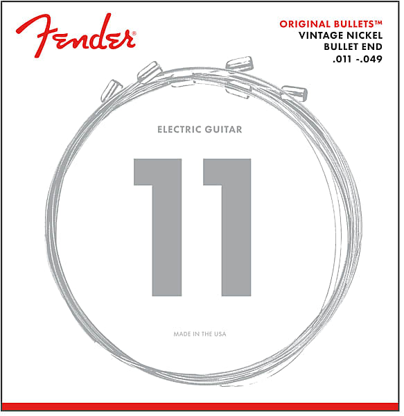 Fender Original Bullet 3150M, Pure Nickel, Gauges .011-.049