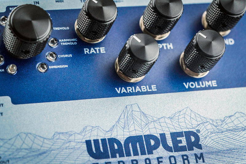Wampler Terraform Modulation Multieffect Pedal Dream Series