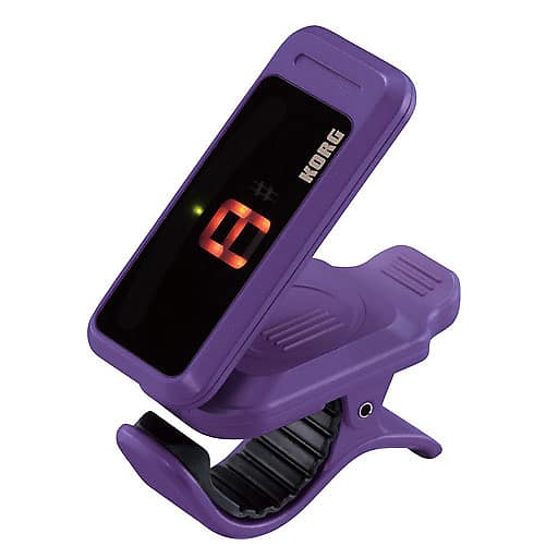Korg Pitchclip PC-1 Clip-on Chromatic Tuner - Violet