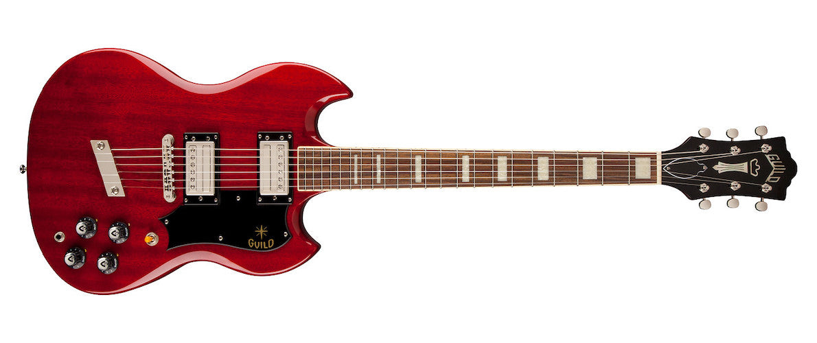 Guild S-100 Polara Electric Guitar - Cherry Red