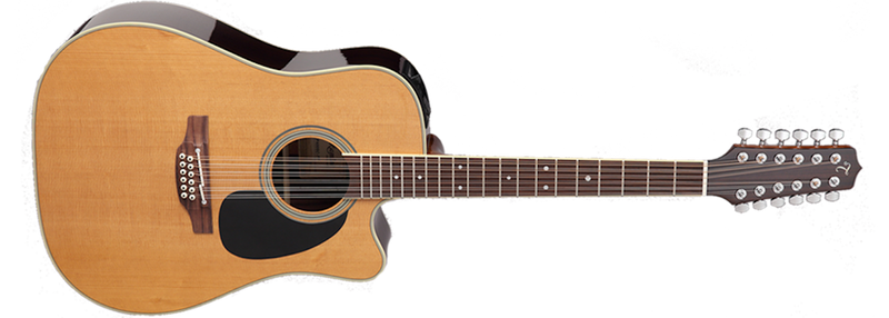 Takamine EF400SC Thermal Top 12-String Acoustic Guitar w/Hardcase