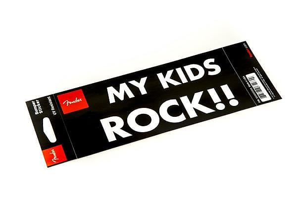 Fender ''My Kids Rock'' Bumper Sticker