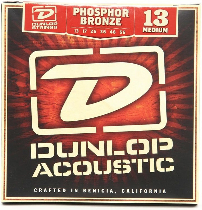 Dunlop DAP1356 Phosphor Bronze Acoustic Strings Medium