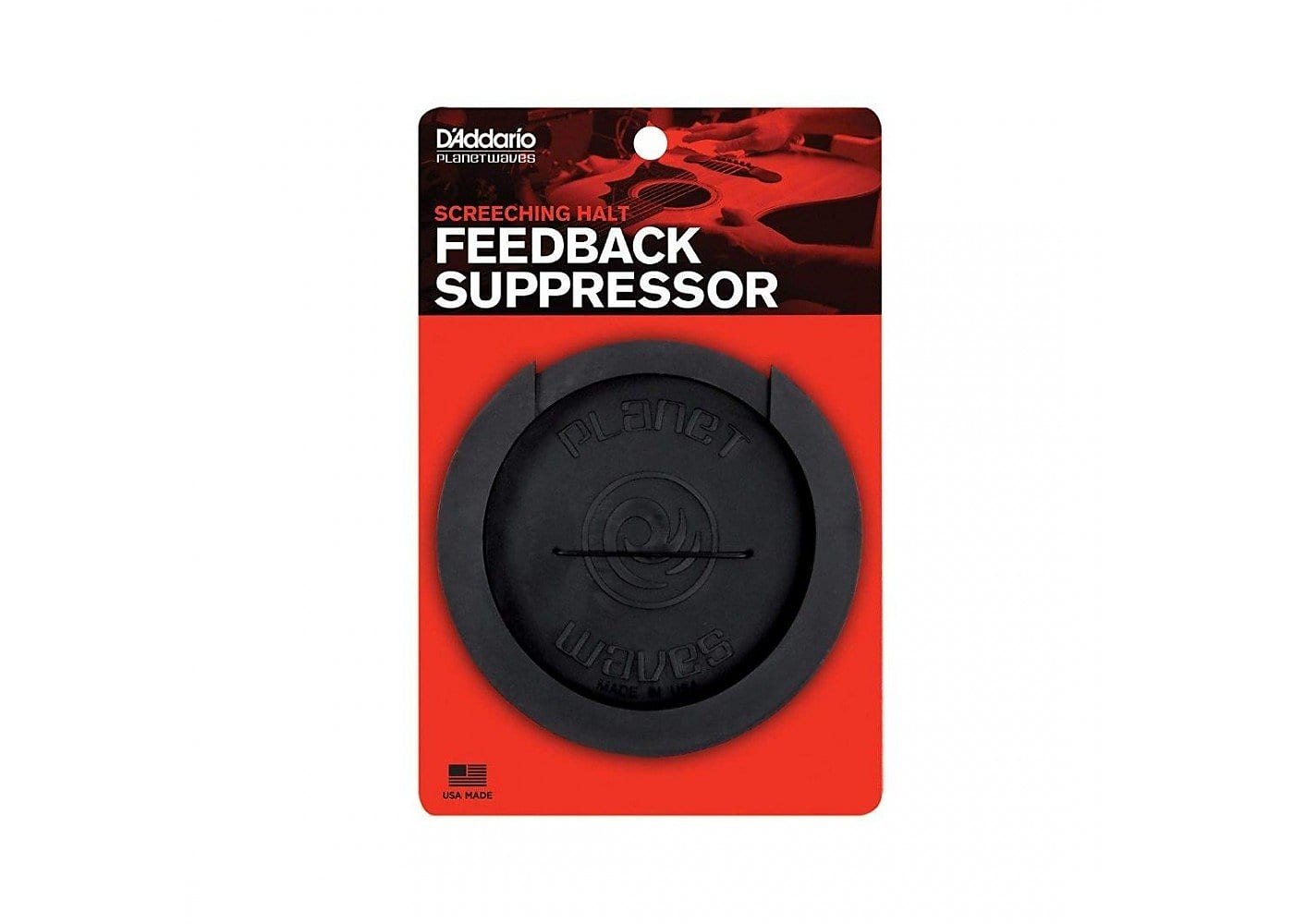 D'Addario PW-SH-01 Screeching Halt Acoustic Soundhole Cover