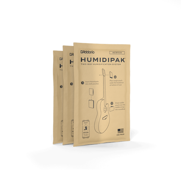 D'Addario PW-HPRP-03 Humidpak Maintain Replacement 3-Pack