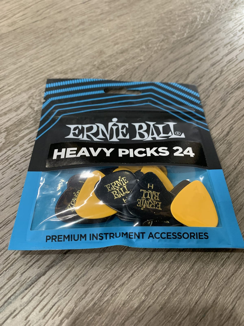 Ernie Ball 9174 Heavy Assorted Color Picks 24ct