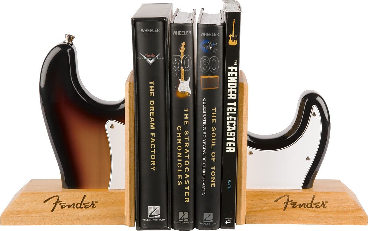 Fender Strat Body Bookends, Sunburst