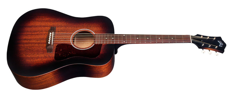 Guild D-20 Acoustic Guitar w/Case - Vintage Sunburst