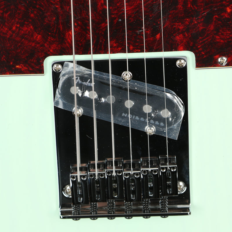 Fender Ultra Luxe Telecaster, Rosewood Fingerboard, Transparent Surf Green