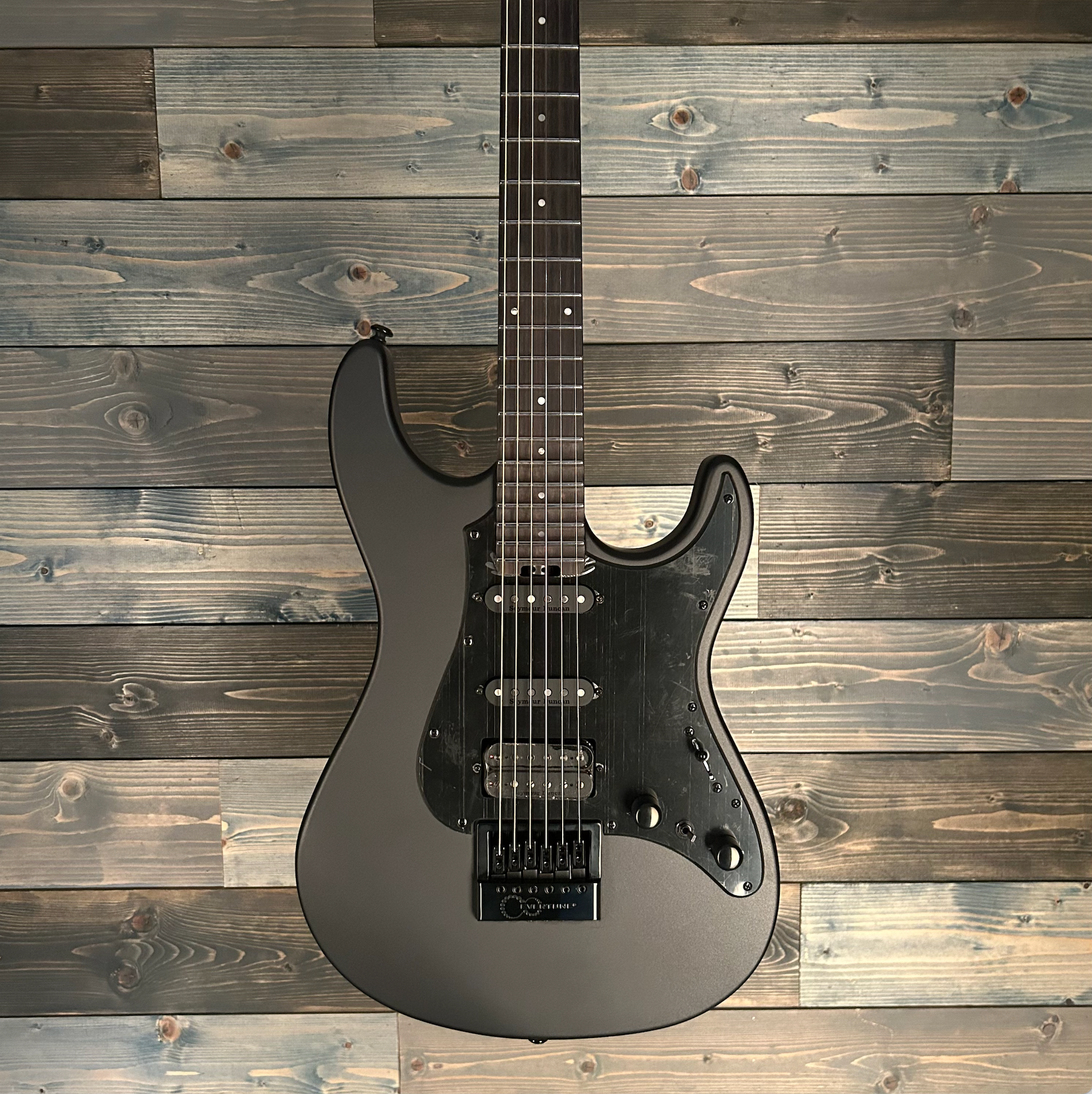 ESP LTD SN-1000 Evertune Electric Guitar - Charcoal Metallic Satin