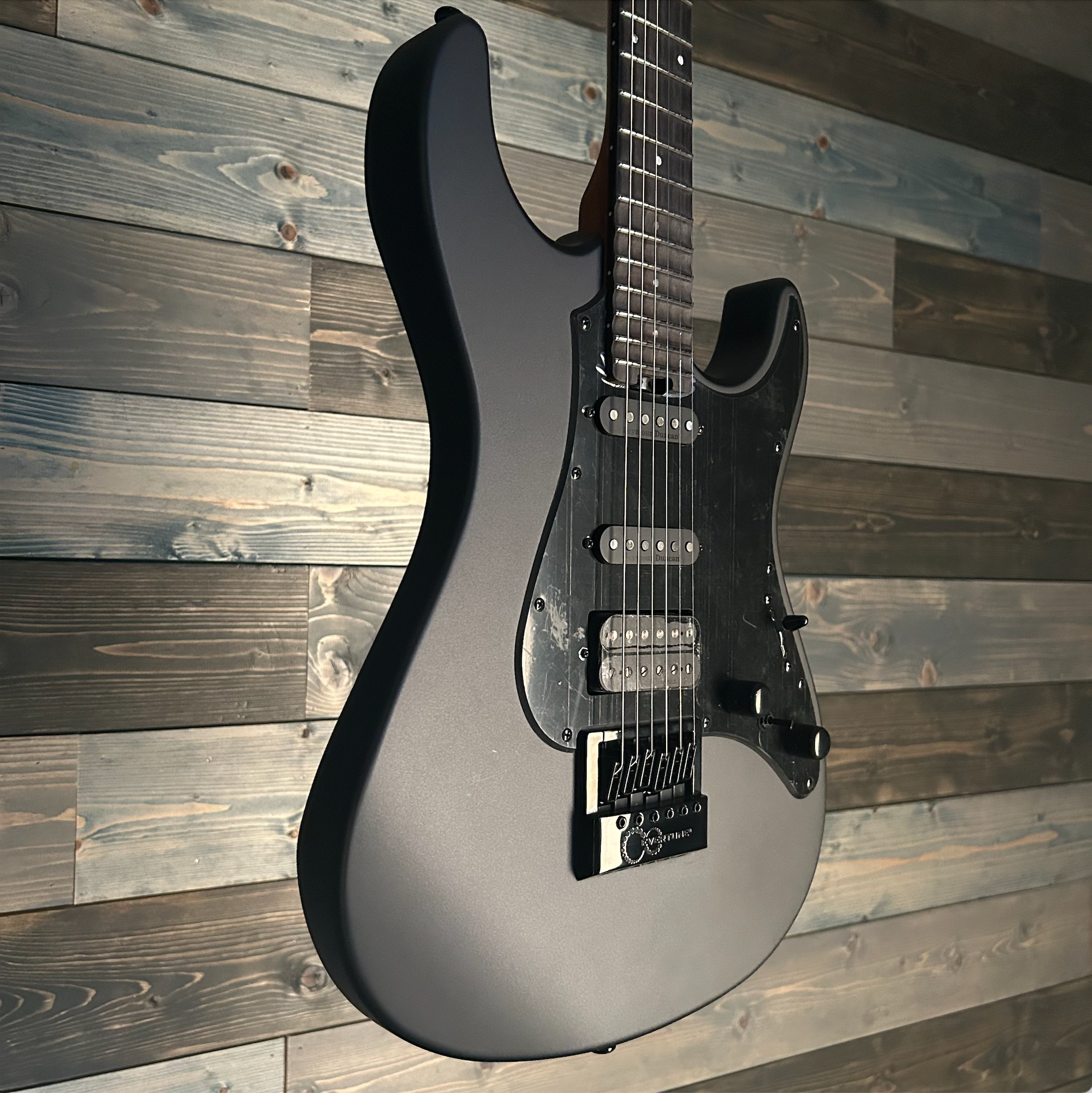 ESP LTD SN-1000 Evertune Electric Guitar - Charcoal Metallic Satin