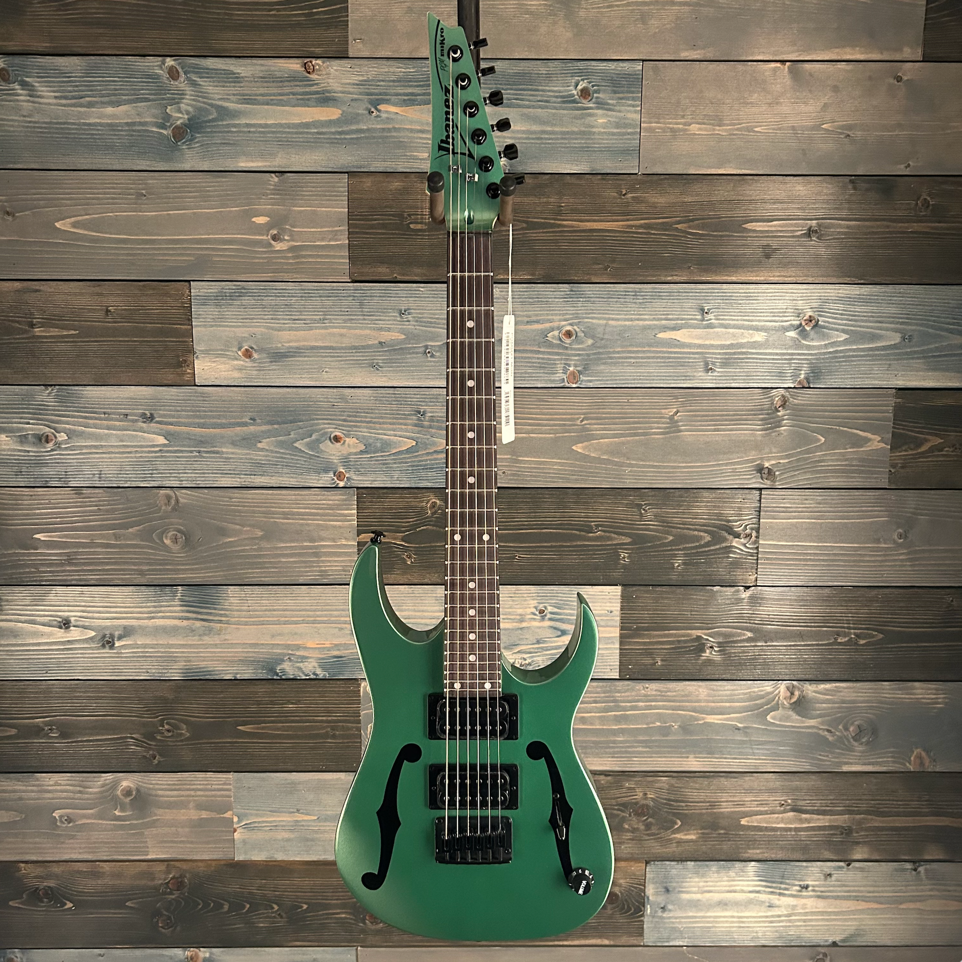 Ibanez PGMM21 Electric Guitar - Metallic Light Green