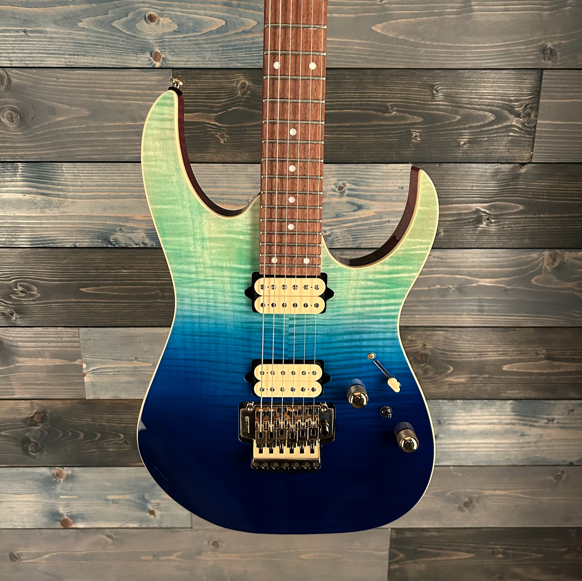 Ibanez RG420HPFM Electric - Blue Reef Gradation