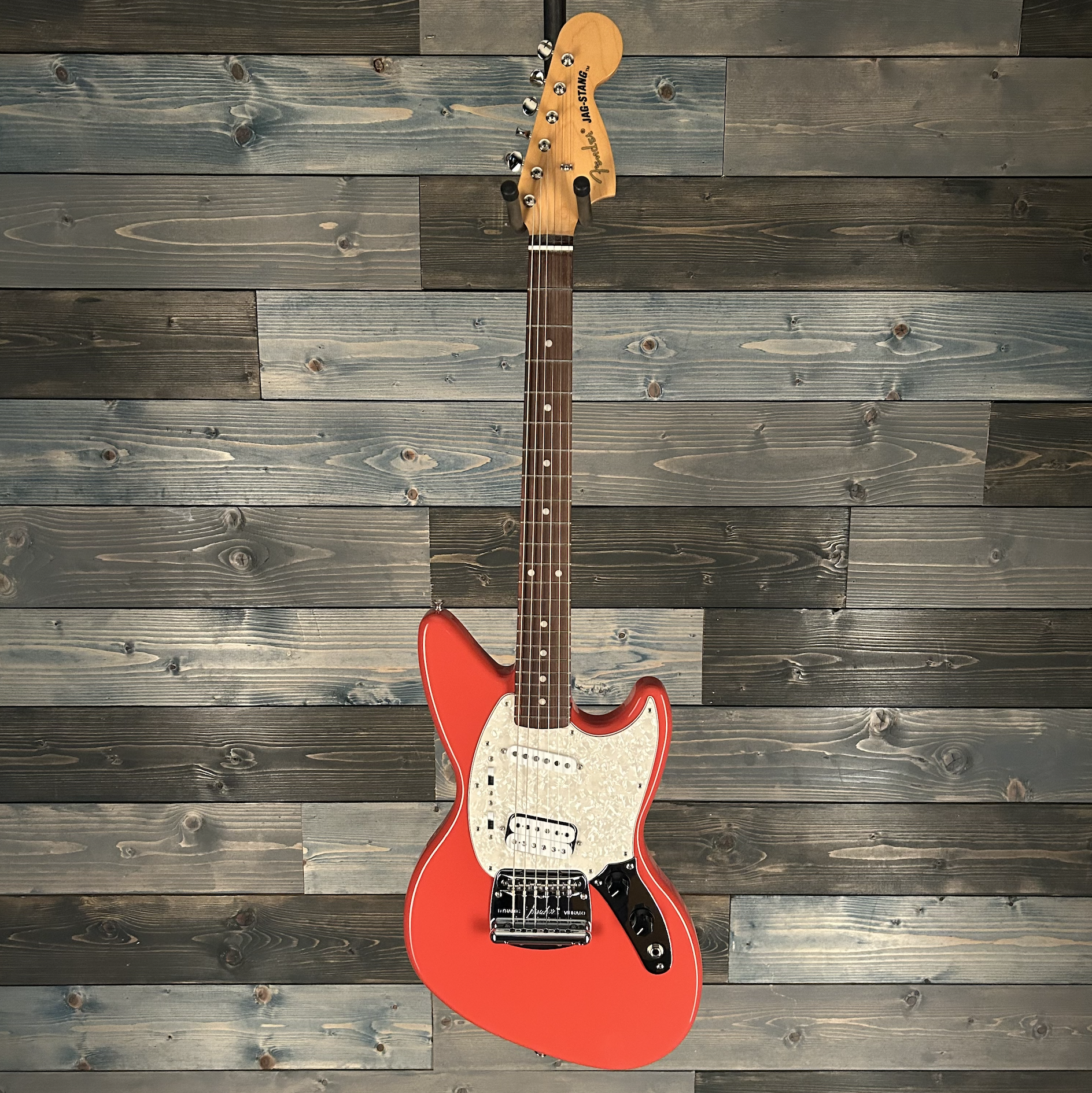 Fender Kurt Cobain Jag-Stang, Rosewood Fingerboard, Fiesta Red