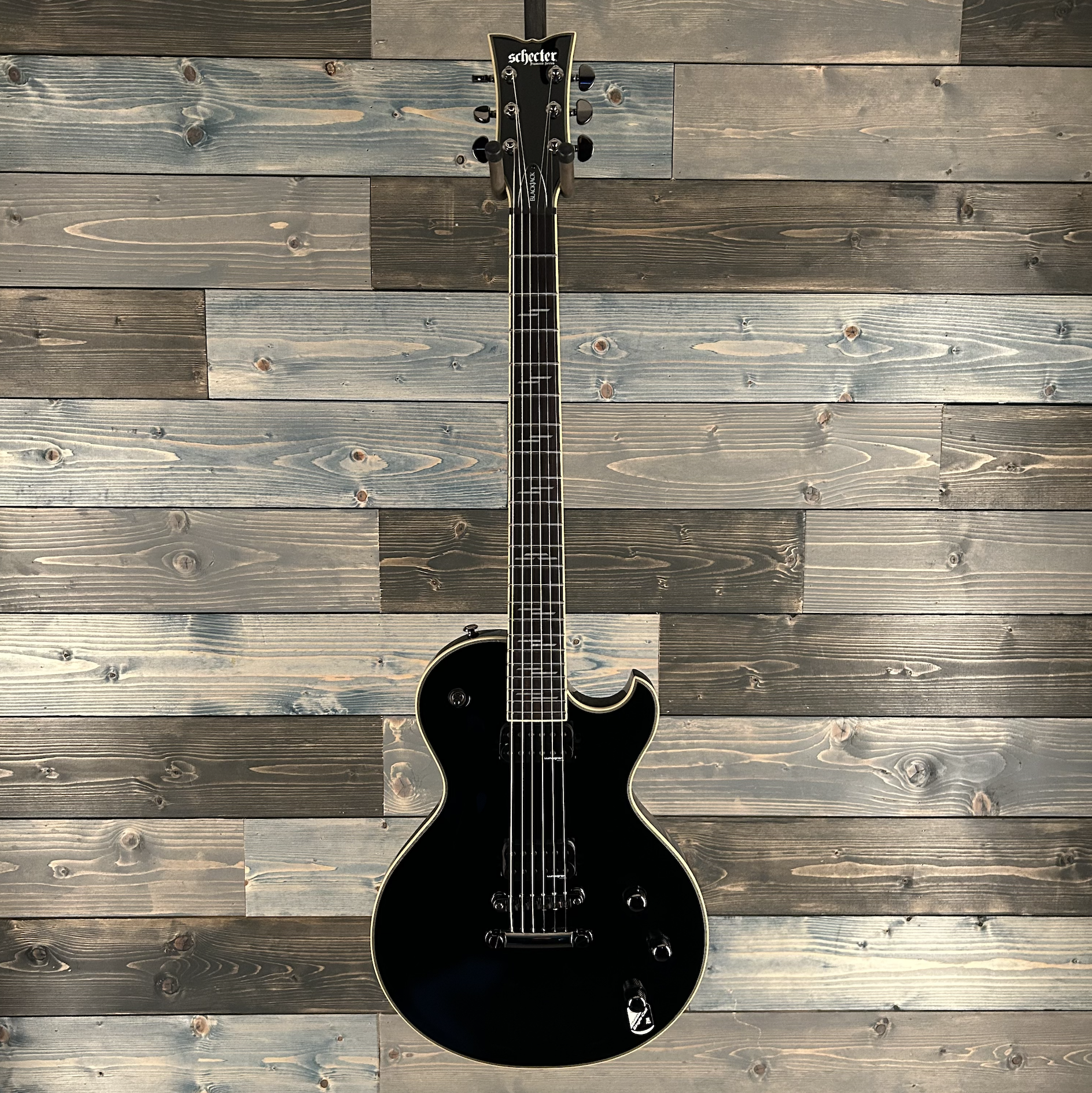 Schecter Solo-II Blackjack Electric Guitar - Black Gloss