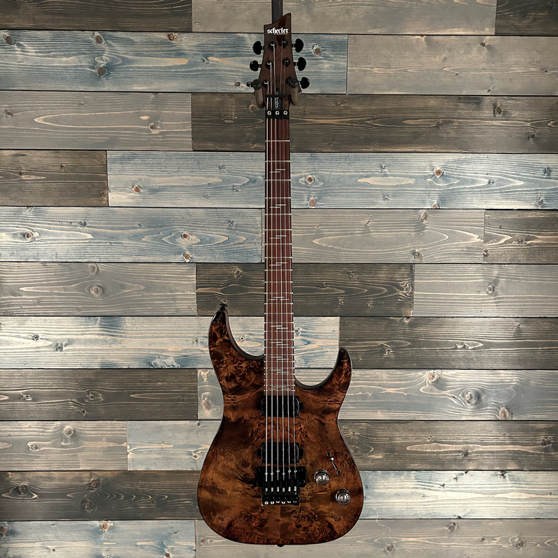 Schecter 2454 Omen Elite-6 FR Electric Guitar - Charcoal