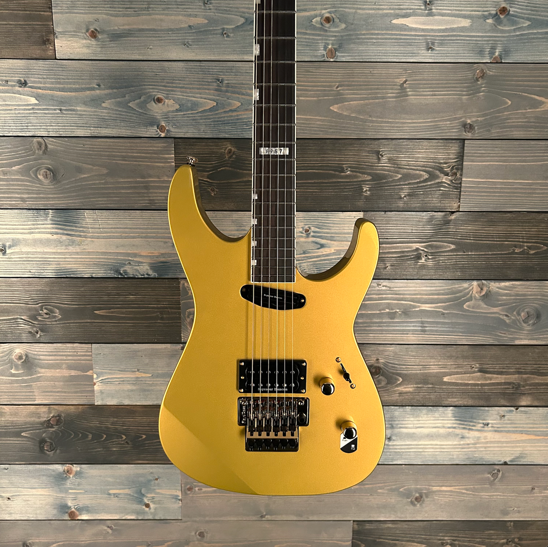 ESP LTD Mirage Deluxe '87 Electric - Metallic Gold