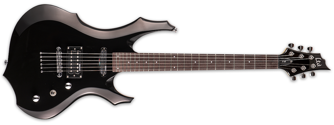 ESP LTD F-10 Electric Guitar w/Gig Bag - Black
