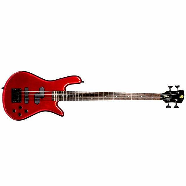 Spector PERF4MRD Performer 4 Bass Guitar - Metallic Red