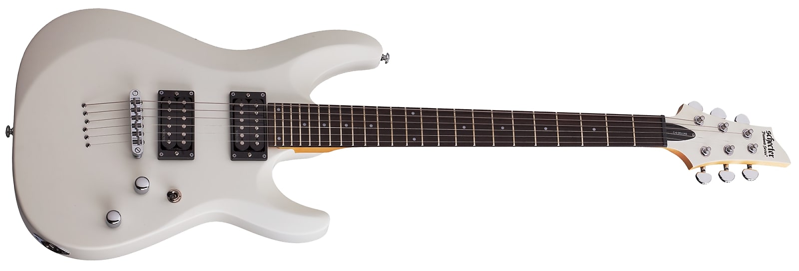 Schecter C-6 Deluxe - Satin White