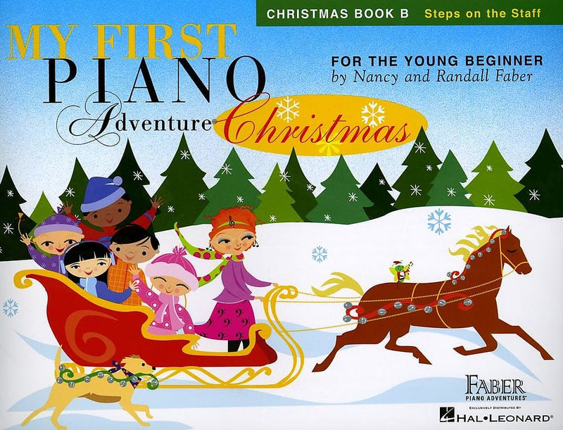 My First Piano Adventure® Christmas – Book B Steps on the Staff