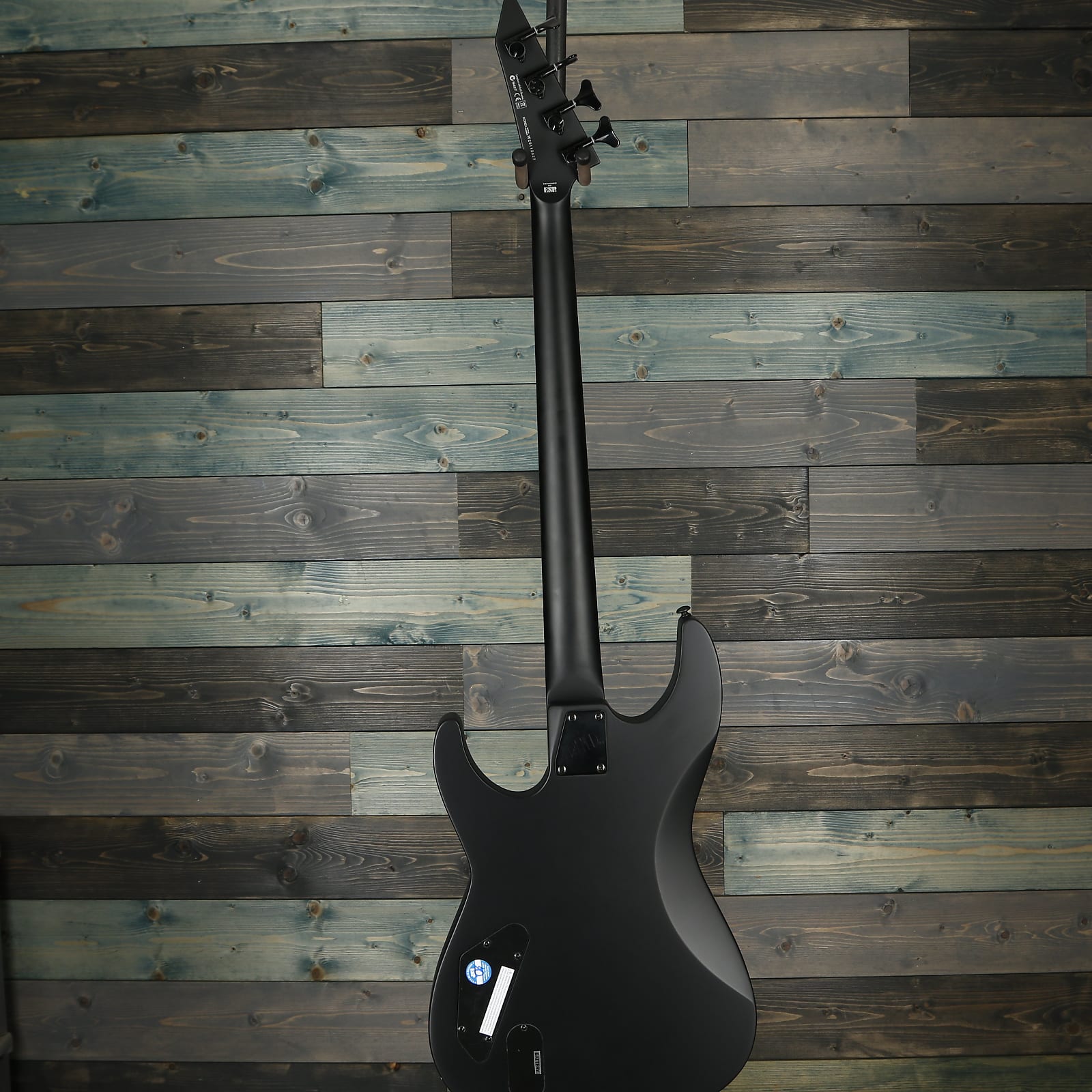 ESP LTD M-4 Bass Black Metal Series - Black Satin