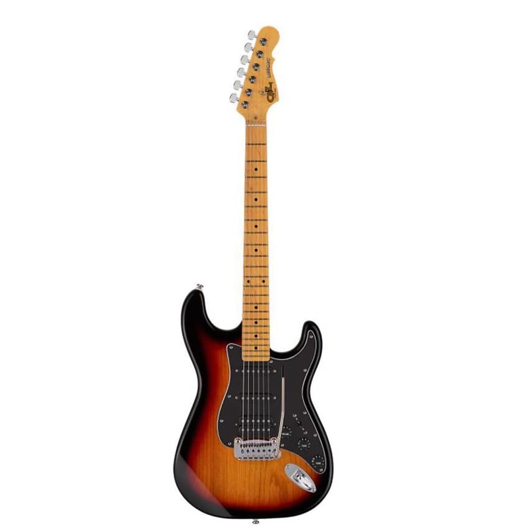 G&L Tribute Series Legacy HSS Electric Guitar - 3-Tone Sunburst