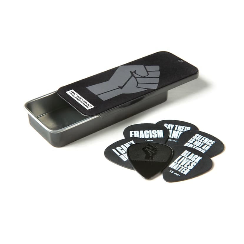 Dunlop BLMT02 Black Lives Matter .73mm Tortex Pick Tin