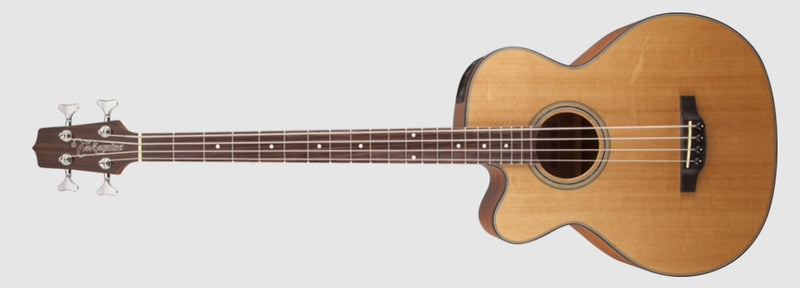Takamine GB30CELH-NAT Lefty Acoustic Bass Guitar - Natural