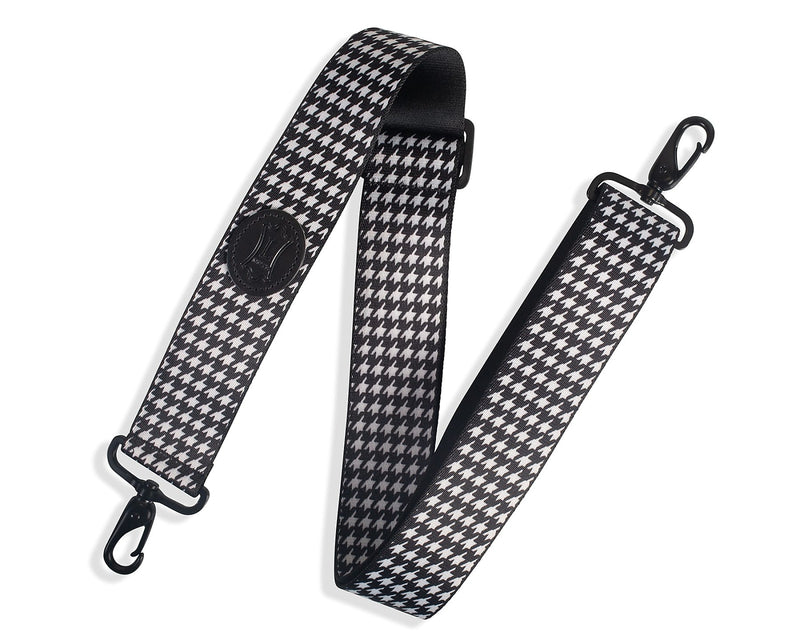 Levy's MCP-001 Houndstooth Case Straps - Black/White