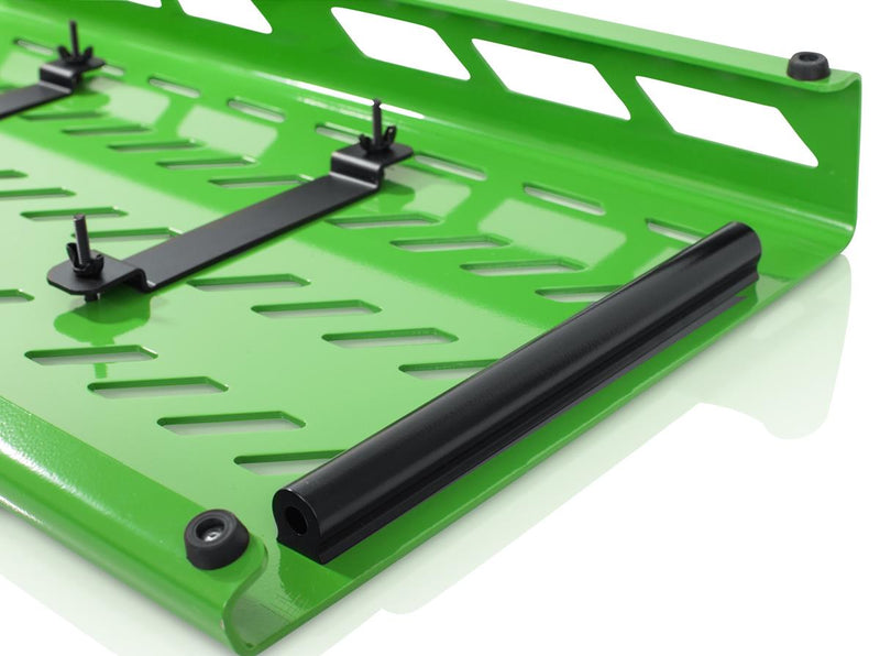 Gator Cases Extra Large Aluminum Pedal Board w/Carry Bag - Screamer Green
