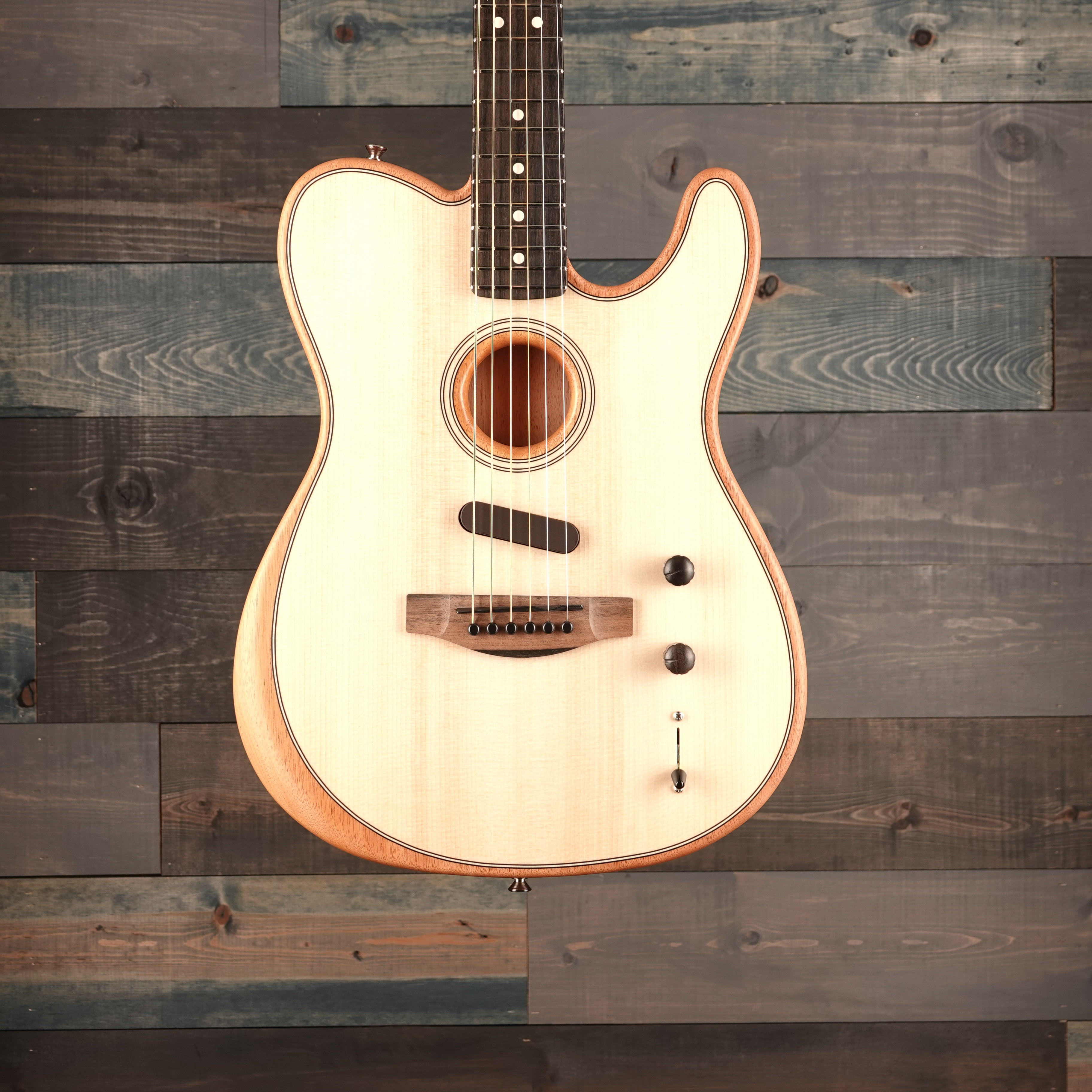 Fender American Acoustasonic™ Telecaster®, Ebony Fingerboard, Natural