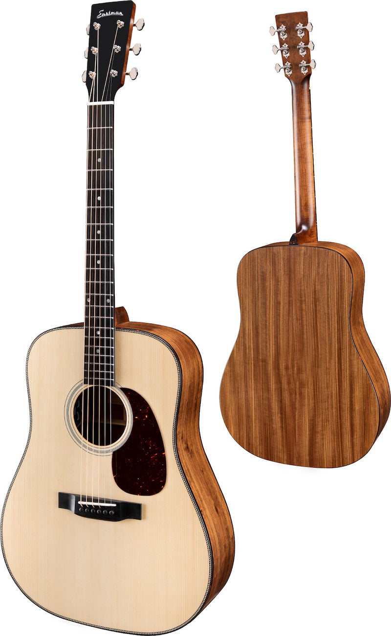 Eastman E3DE Dreadnought Acoustic Guitar - Natural